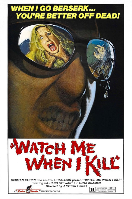 Watch Me When I Kill (1976) - Antonio Bido DVD Watch Me When I Kill (1976) - Antonio Bido DVD