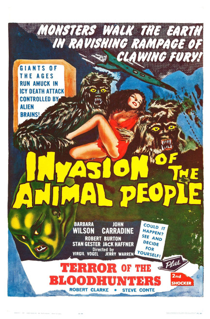 Invasion Of The Animal People (1959) - Barbara Wilson Colorized Version DVD Invasion Of The Animal People (1959) - Barbara Wilson Colorized Version DVD