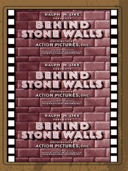 Behind Stone Walls (1932) - Edward J. Nugent DVD Behind Stone Walls (1932) - Edward J. Nugent DVD
