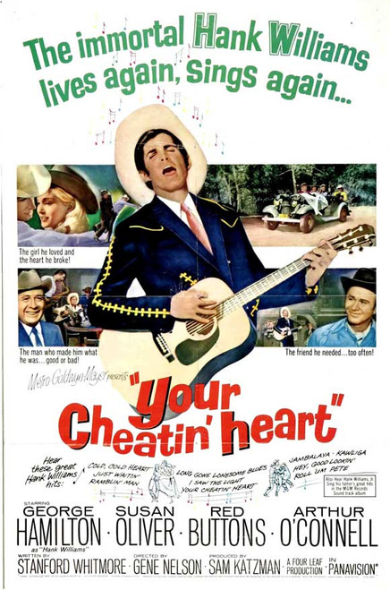 Your Cheatin´ Heart (1964) - Red Buttons Colorized Version DVD Your Cheatin´ Heart (1964) - Red Buttons Colorized Version DVD
