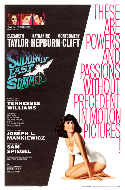 Suddenly, Last Summer (1959) - Elizabeth Taylor  Colorized Version Suddenly, Last Summer (1959) - Elizabeth Taylor  Colorized Version