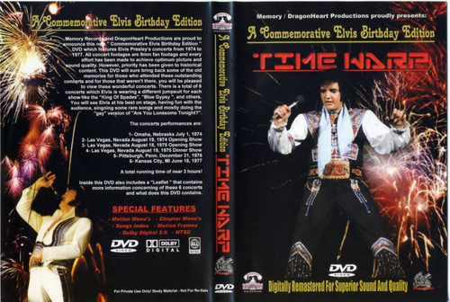 Elvis - Time Warp  DVD Elvis - Time Warp  DVD