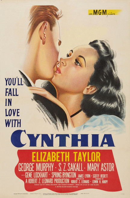 Cynthia (1947) - Elizabeth Taylor Colorized Version DVD Cynthia (1947) - Elizabeth Taylor Colorized Version DVD