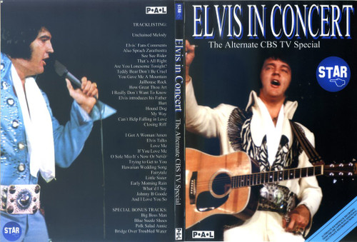 Elvis In Concert - The Alternate CBS TV Special - DVD Elvis In Concert - The Alternate CBS TV Special - DVD