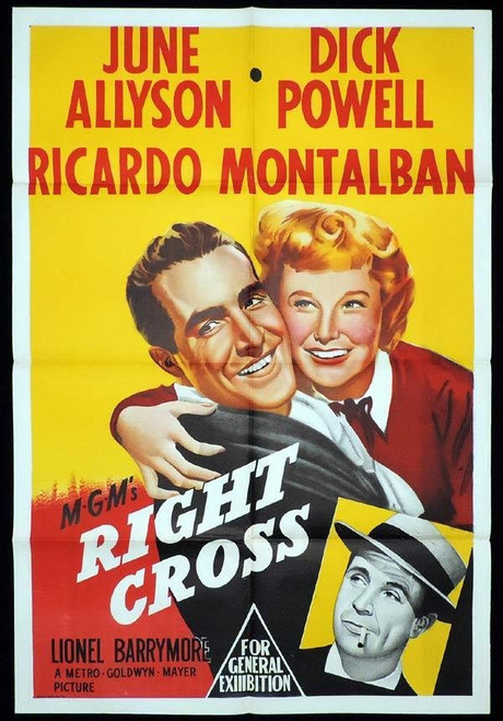 Right Cross (1950) - June Allyson Colorized Version DVD Right Cross (1950) - June Allyson Colorized Version DVD