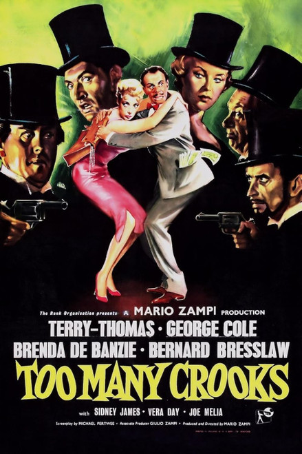 Too Many Crooks (1959) - Terry-Thomas Colorized Version DVD Too Many Crooks (1959) - Terry-Thomas Colorized Version DVD