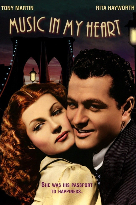 Music In My Heart (1940) - Rita Hayworth  Colorized Version  DVD Music In My Heart (1940) - Rita Hayworth  Colorized Version  DVD
