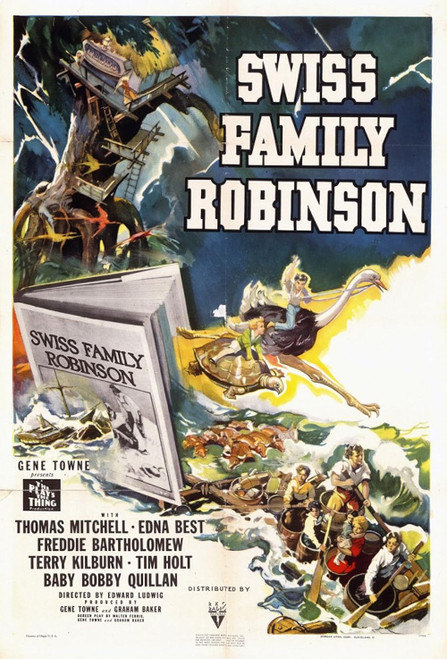 Swiss Family Robinson (1940) - Thomas Mitchell Colorized Version DVD Swiss Family Robinson (1940) - Thomas Mitchell Colorized Version DVD