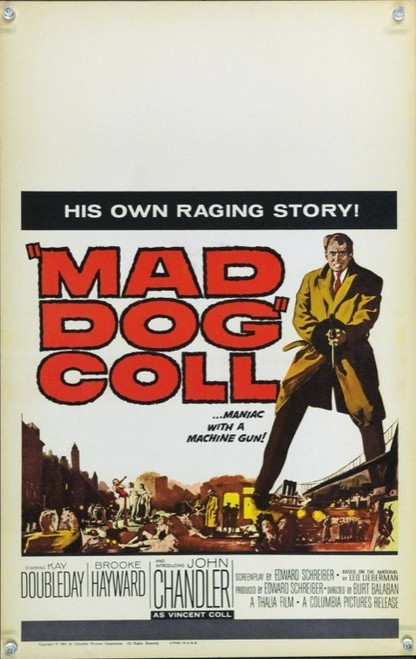 Mad Dog Coll (1961) - John Davis Chandler Colorized Version DVD