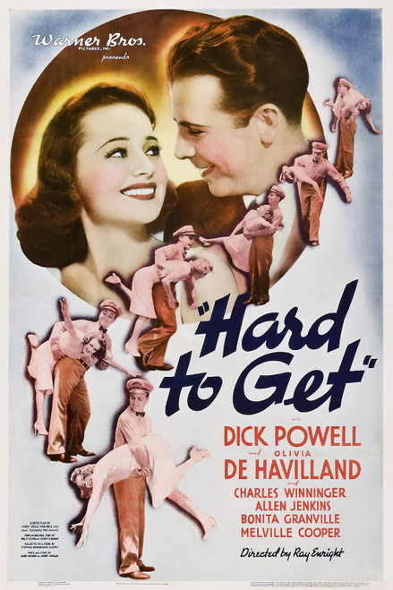 Hard To Get (1938) - Dick Powell Colorized Version DVD Hard To Get (1938) - Dick Powell Colorized Version DVD