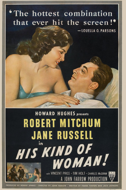 His Kind Of Woman (1951) - Robert Mitchum Colorized Version DVD His Kind Of Woman (1951) - Robert Mitchum Colorized Version DVD