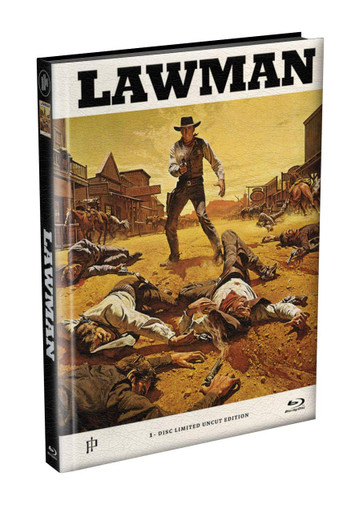 Lawman (1970) - Burt Lancaster Limited Edition Mediabook Blu-ray