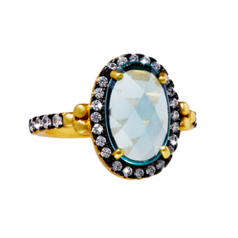 CZ Gemstone Ring