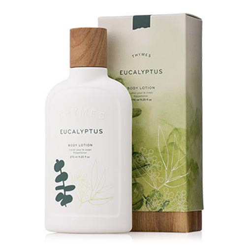Thymes Body Lotion 9.25. oz. Eucalyptus Gifts with 1 Y