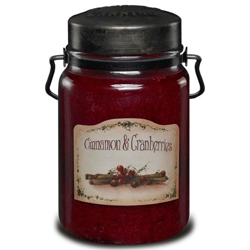 McCall's Candles 16 Oz. Cinnamon & Cranberries Gifts