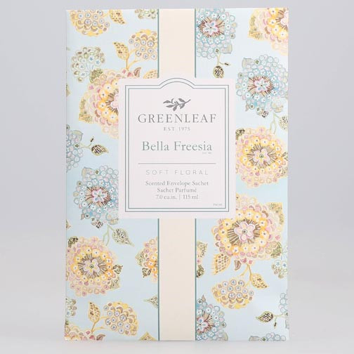 Greenleaf Large Scented Envelope Sachet Bella Freesia