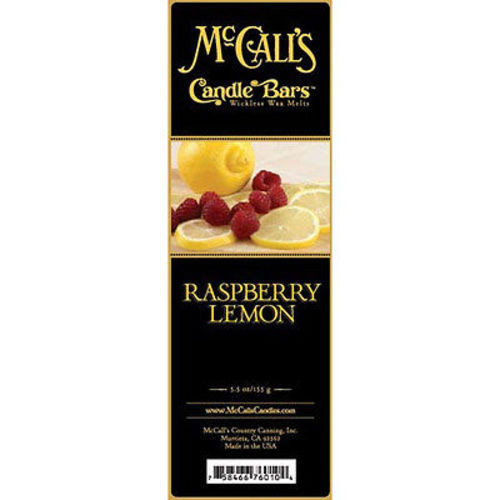 McCall's Candles Candle Bar 5.5 oz. Raspberry Lemon