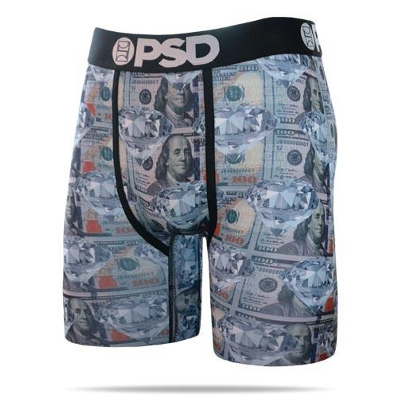 PSD Underwear Boxer Briefs - Money Diamond -  - Gifts with 1 Y &  2 Z's