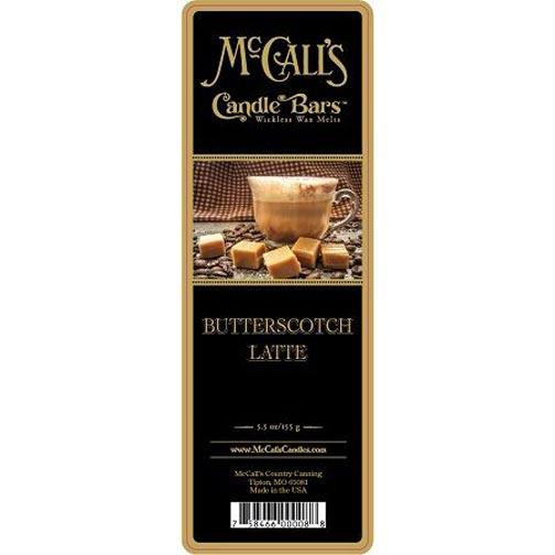 McCall's Candles Candle Bar 5.5 oz. Butterscotch Latte
