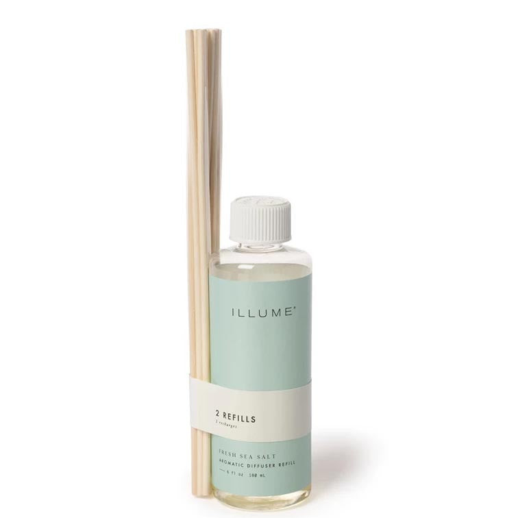 Illume Reed Diffuser Refill 6 Oz. (1 bottle) Fresh Sea Salt Gyftzz