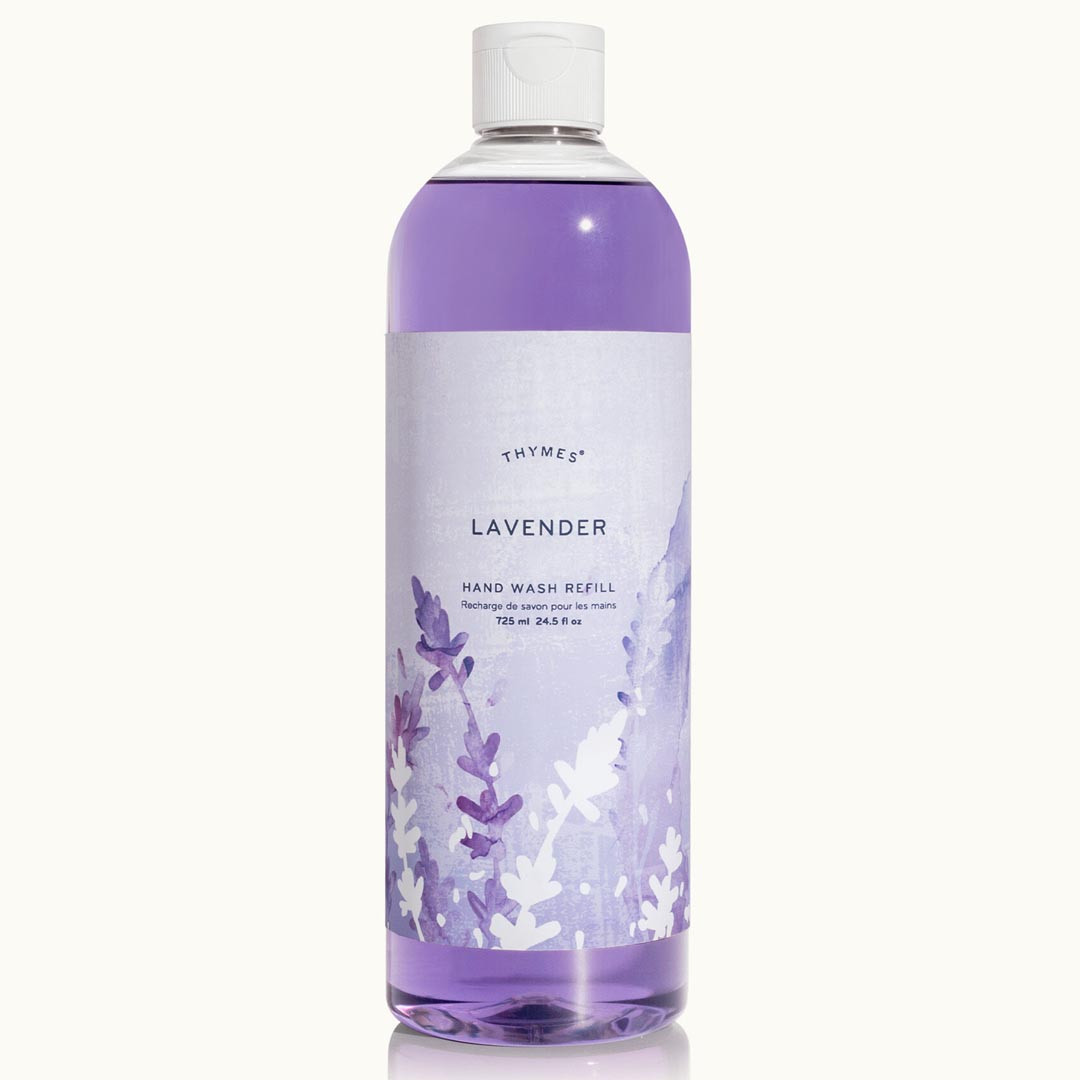 Thymes Hand Wash Refill 24.5 oz. Lavender Gifts with 1