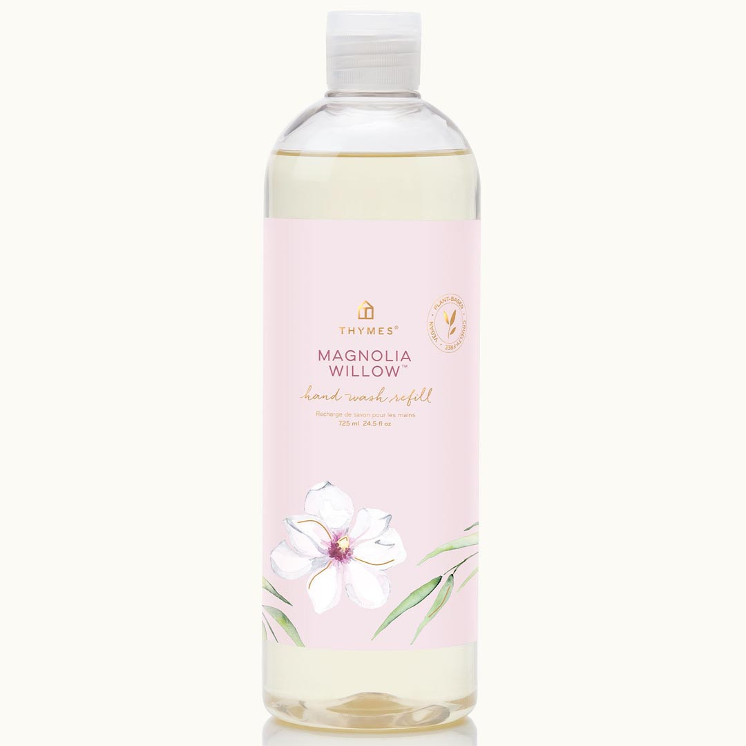 Thymes Hand Wash Refill 24.5 oz. Magnolia Willow Gifts