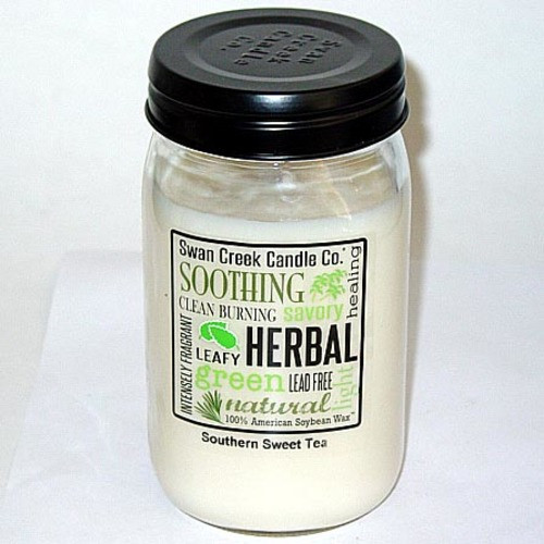 Swan Creek 100 Soy 24 Oz. Jar Candle Southern Sweet Tea