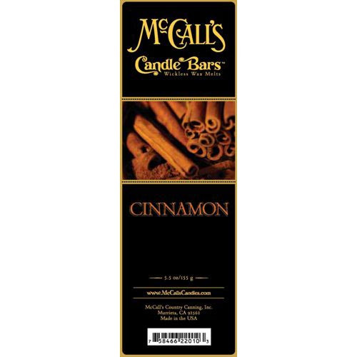 McCall's Candles Candle Bar 5.5 oz. Cinnamon Gifts