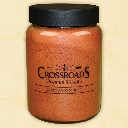 Crossroads Classic Candle 26 Oz. Cinnamon Bun Gifts with 1 Y & 2 Z's