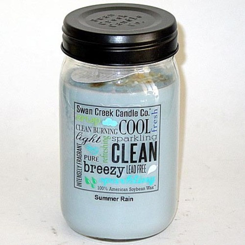Swan Creek 100 Soy 24 Oz. Jar Candle Summer Rain