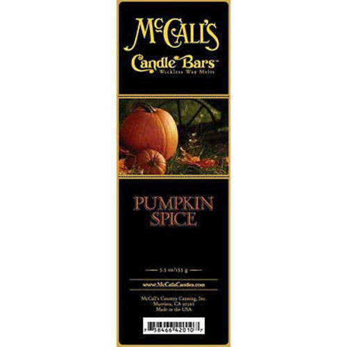 McCall's Candles Candle Bar 5.5 oz. Pumpkin Spice