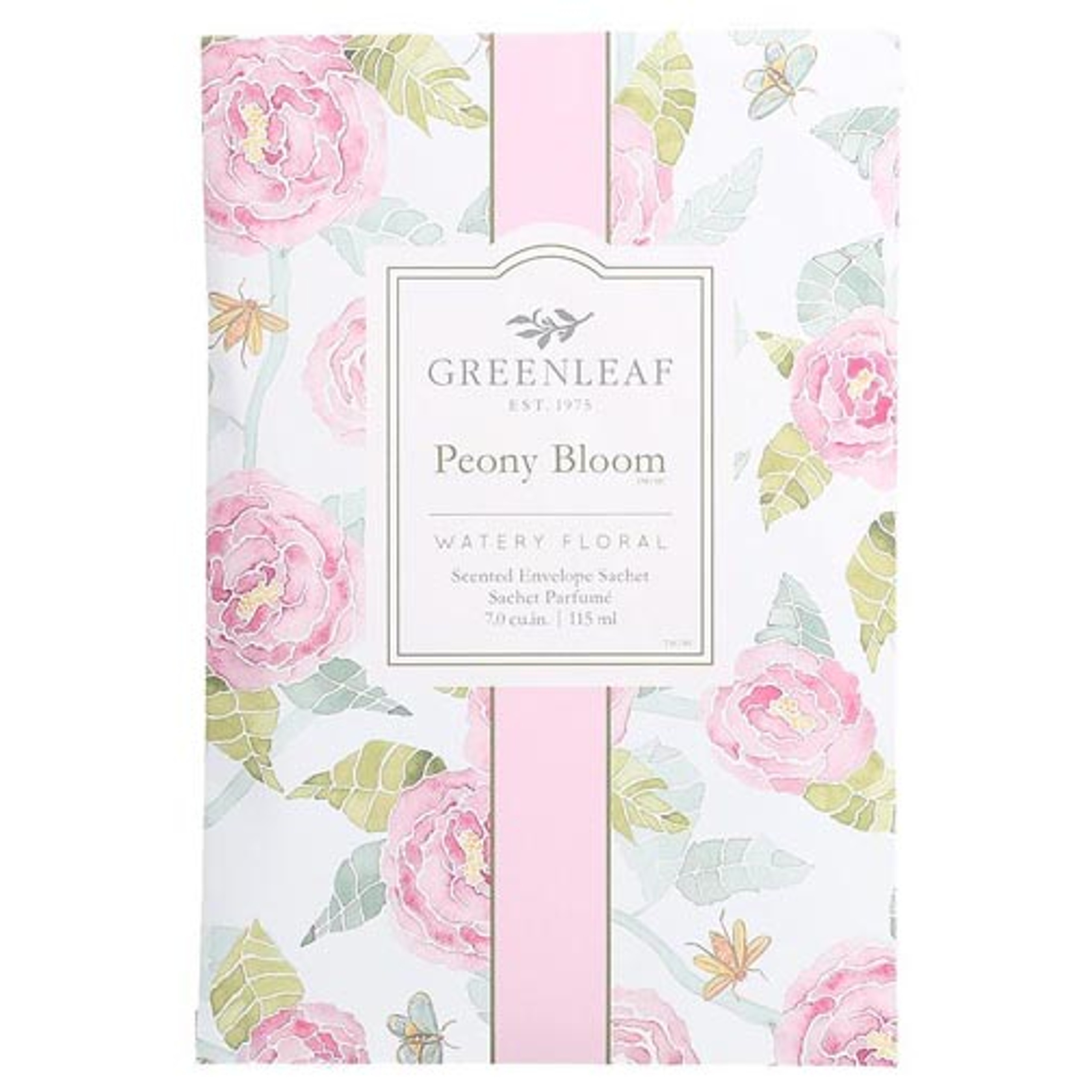 Greenleaf Large Scented Envelope Sachet Peony Bloom