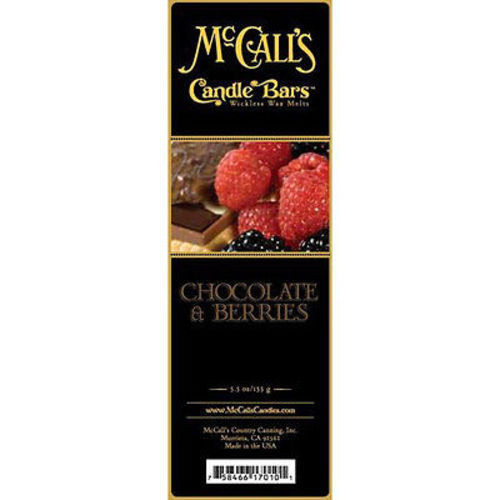 McCall's Candles Candle Bar 5.5 oz. - Chocolate & Berries