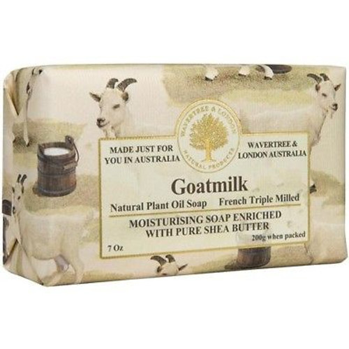 Australian Soapworks Wavertree & London 200g Soap - Goatmilk