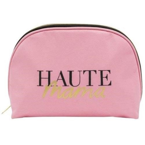 About Face Designs Cotton Canvas Cosmetic Bag - Haute Mama
