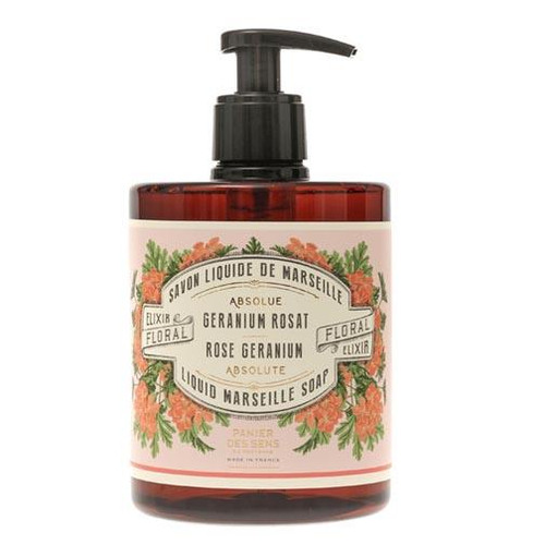 Panier des Sens Liquid Marseille Soap 16.9 Oz. - Rose Geranium