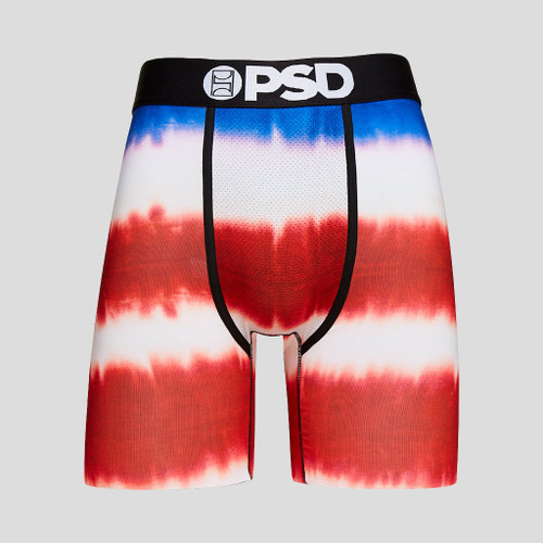 PSD Underwear Boxer Briefs - American Tie Dye