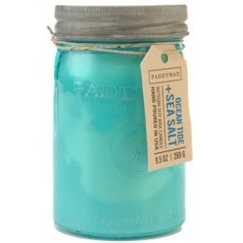 Paddywax Relish Jar 9.5 Oz. - Ocean Tide & Sea Salt