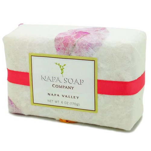 Napa Soap Company Bar Soap 6 Oz. - Berry Rose