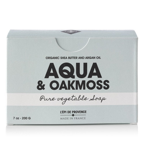 L'epi de Provence Soap Boxed Soap 200g - Aqua & Oakmoss