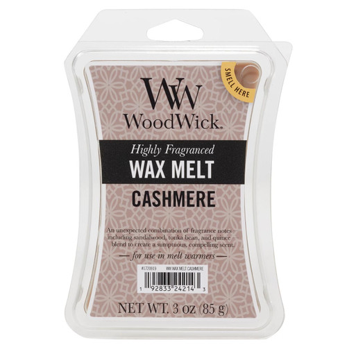 Woodwick Wax Melt 3 Oz. - Cashmere