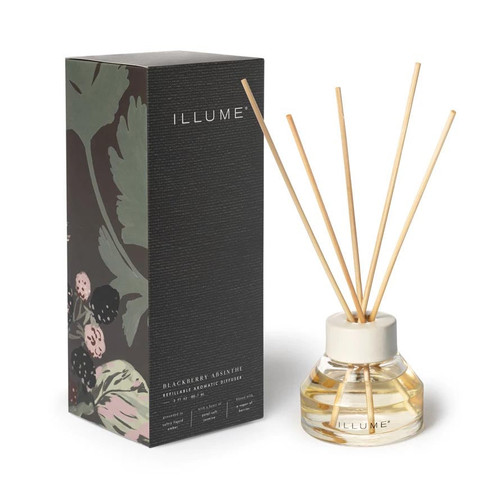 Illume Refillable Reed Diffuser 3 Oz. - Blackberry Absinthe