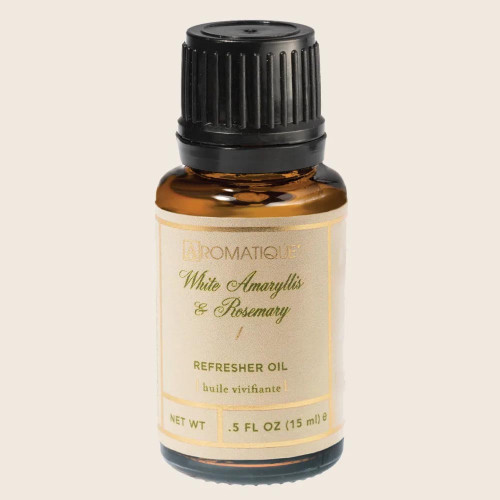 Aromatique Refresher Oil 0.5 Oz. - White Amaryllis & Rosemary