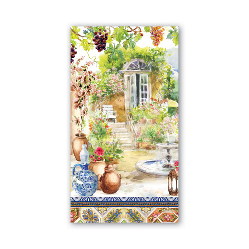 Michel Design Works Paper Hostess Napkins - Tuscan Terrace