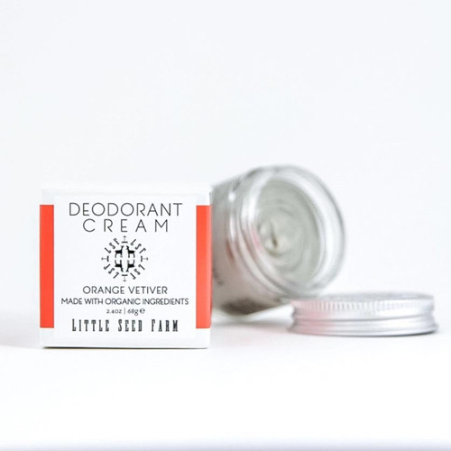 Little Seed Farm Deodorant Cream 2.4 Oz. - Orange Vetiver