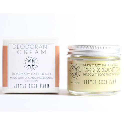 Little Seed Farm Deodorant Cream 2.4 Oz. - Rosemary Patchouli