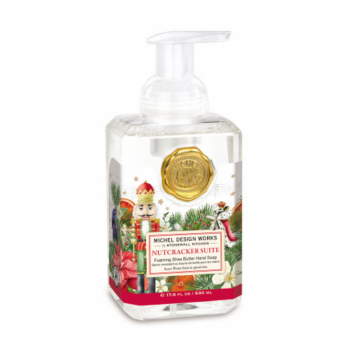 Michel Design Works Foaming Shea Butter Hand Soap 17.8 Oz. - Nutcracker Suite