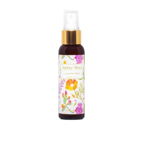Maui Soap Company Aloha ‘Aina Body Mist 2 oz. with Coconut, Macadamia & Kukui Oil - Lavender Fields