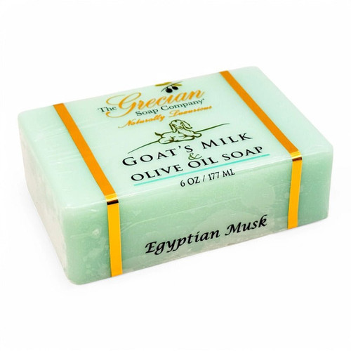 Grecian Soap Company Goats Milk & Olive Oil Soap 5 Oz. - Egyptian Musk