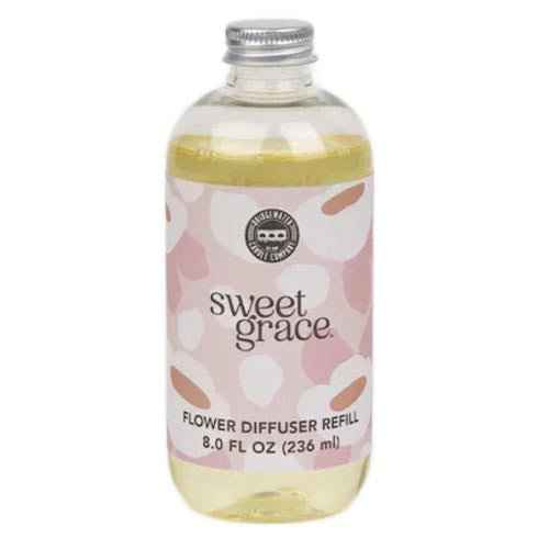 Bridgewater Candle Dye-Free Flower Diffuser Refill 8 Oz. - Sweet Grace